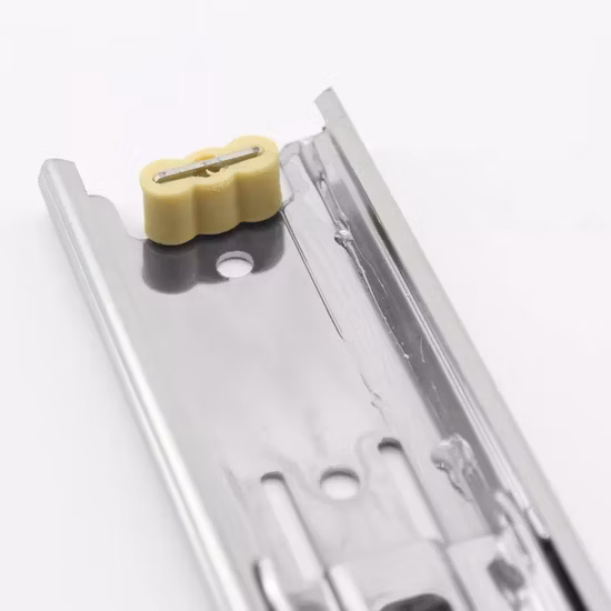 Quincaillerie d'ameublement 1500 mm armoire à rails télescopique complet glissière de tiroir à roulement à billes télescopique à 3 plis