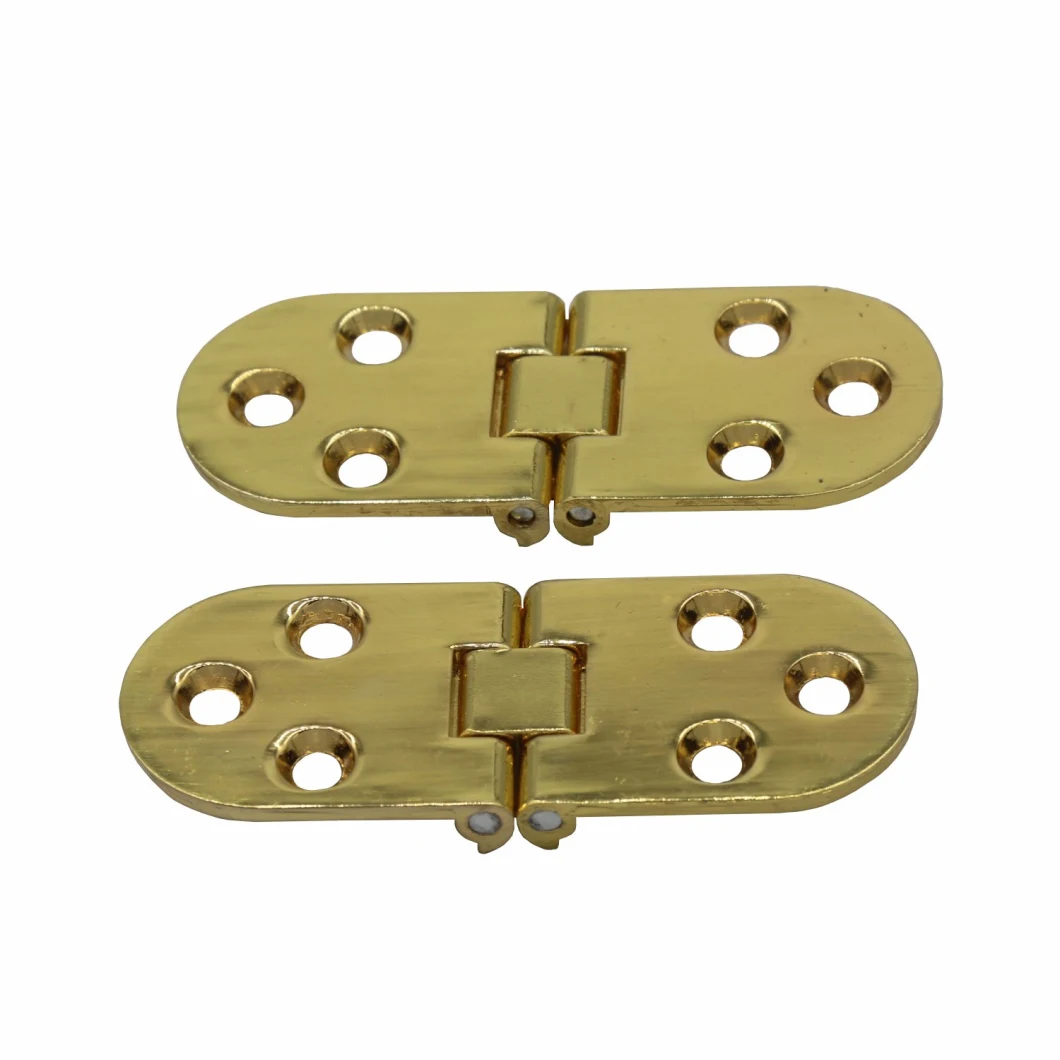 Custom Made Hinges 180 Degree Flap Hinge Flip Concealed Round Table Hinge Folding Table Desk Hinge Furniture Hardware Accessories