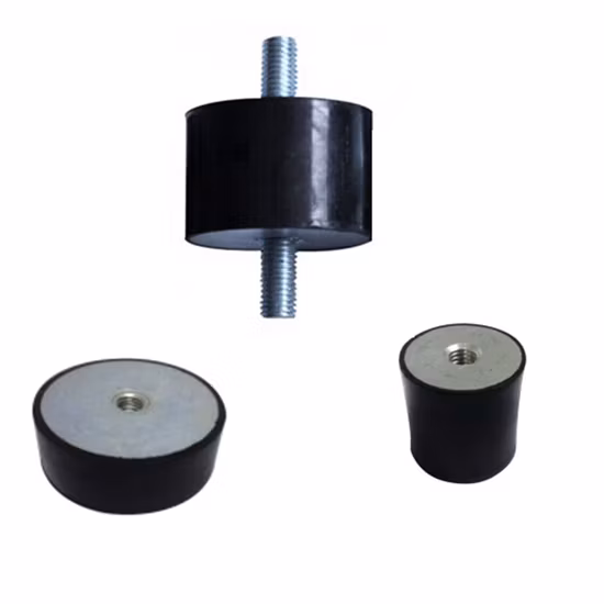 Standard Anti Slip Shock Absorb Screw Mount Rubber Feet for Chair / Furniture / Cut Board / Machine