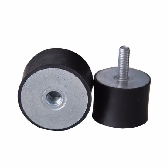 Standard Anti Slip Shock Absorb Screw Mount Rubber Feet for Chair / Furniture / Cut Board / Machine