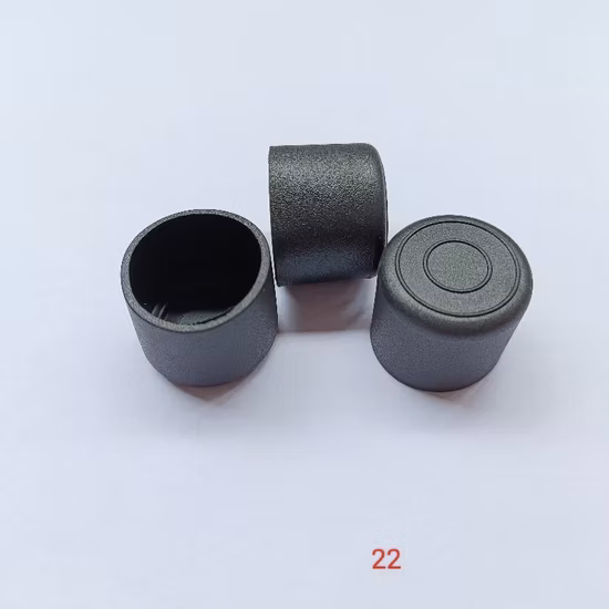Protège-pieds de chaise en silicone noir, couvre-pieds de meubles de table, coussinets en feutre, empêchent la réduction du bruit antidérapant